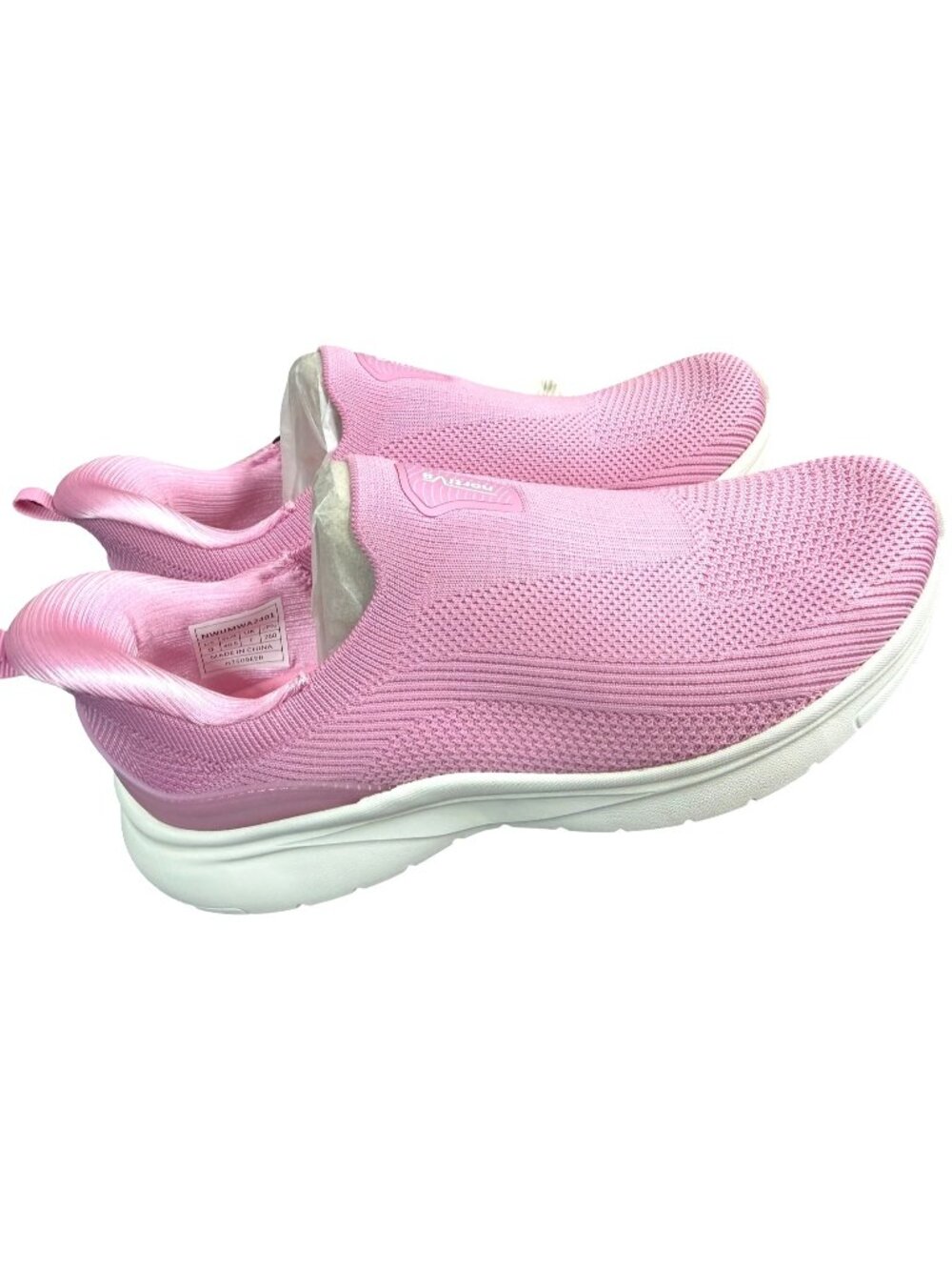 Nortiv8 Womens Pink Lightweight Slip-On Walking Shoes US 10 NWB